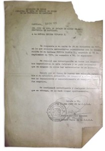 respuesta fiscalia militar en relación al caso del maonica llanca