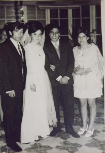 Monica Llanca y Manuel Maturana